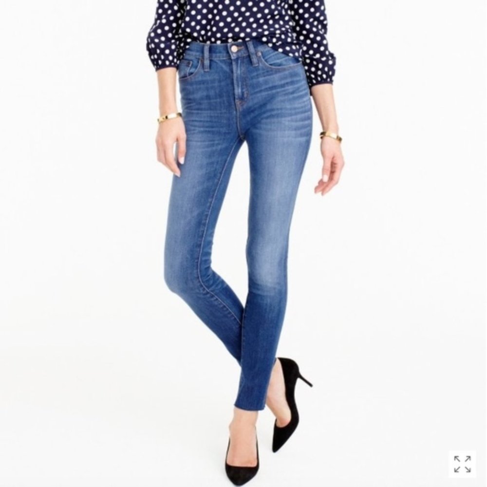 J. Crew NWT Lookout High Rise Jean Fairoaks Wash